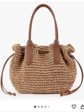 Beach Bags for Women,Summer Woven Shoulder Handbags,Large